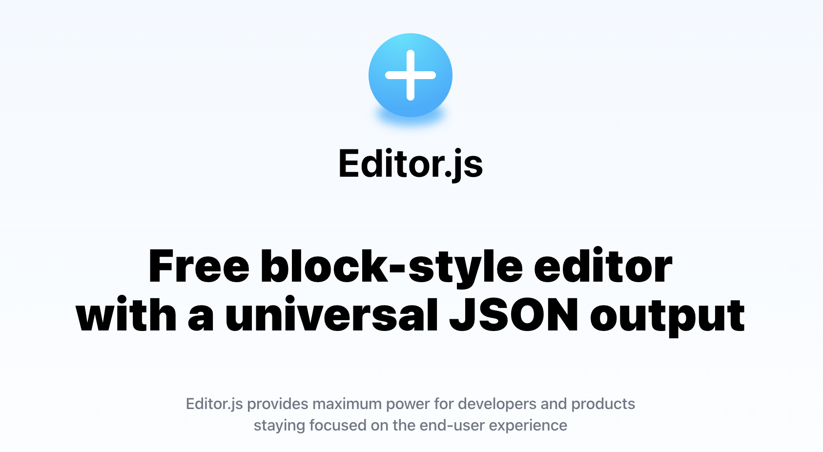 editor JS hero